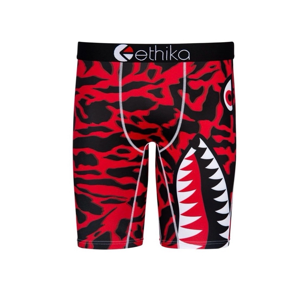 NWT M XL Ethika Bomber Slyme Ball Men’s Staple Boxer Briefs Vibrant Print